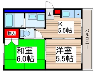 メゾンドＹ＆Ｙの物件間取画像